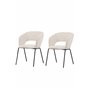 Matstol Day, Offwhite/Svart