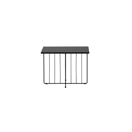 Soffbord Dayton, 60 × 60 cm, Svart