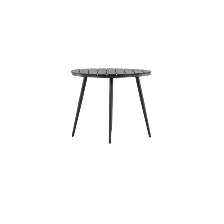 Runt matbord Break, Ø90 cm, Svart