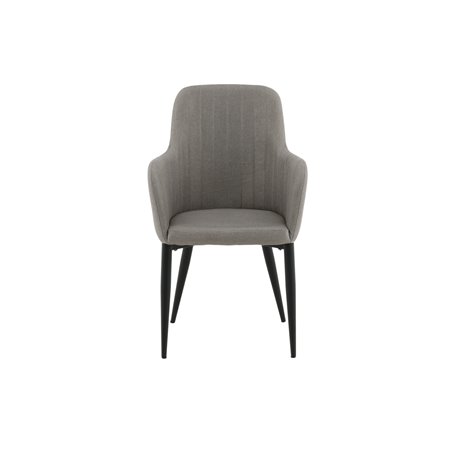Matstol Comfort, Grå/Svart