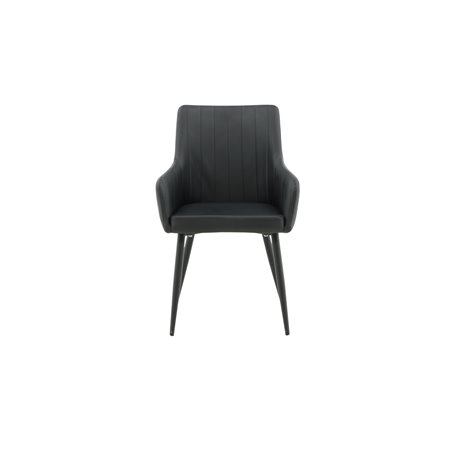 Matstol Comfort, Svart