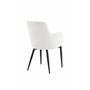 Matstol Comfort, Vit/Svart
