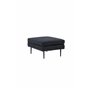Fåtölj Boom Ottoman, 90 × 70 cm, Svart