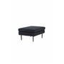 Fåtölj Boom Ottoman, 90 × 70 cm, Svart