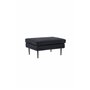 Fåtölj Boom Ottoman, 90 × 70 cm, Svart