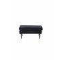 Fåtölj Boom Ottoman, 90 × 70 cm, Svart
