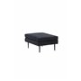 Fåtölj Boom Ottoman, 90 × 70 cm, Svart