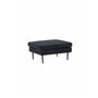 Fåtölj Boom Ottoman, 90 × 70 cm, Svart