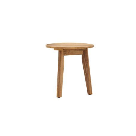 Runt sidobord Chania Bord, Ø40 cm, Natur