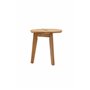 Runt sidobord Chania Bord, Ø40 cm, Natur
