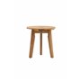 Runt sidobord Chania Bord, Ø40 cm, Natur