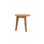 Runt sidobord Chania Bord, Ø40 cm, Natur
