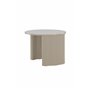 Runt soffbord Bristol, Ø60 cm, Beige