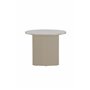 Runt soffbord Bristol, Ø60 cm, Beige