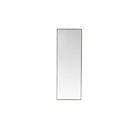 Spegel Dalton, Black,Clear