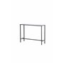 Sidobord Dipp, 100 × 30 cm, Svart