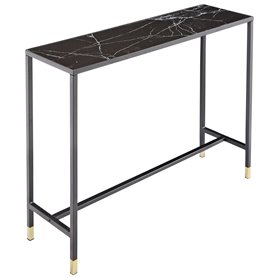 Sidobord Dipp Bord, 100 × 30 cm, Svart