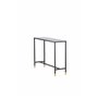 Sidobord Dipp Bord, 100 × 30 cm, Svart
