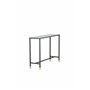 Sidobord Dipp Bord, 100 × 30 cm, Svart