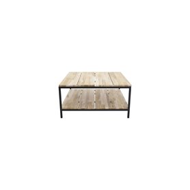 Soffbord Cirebon, 80 × 80 cm, Natur
