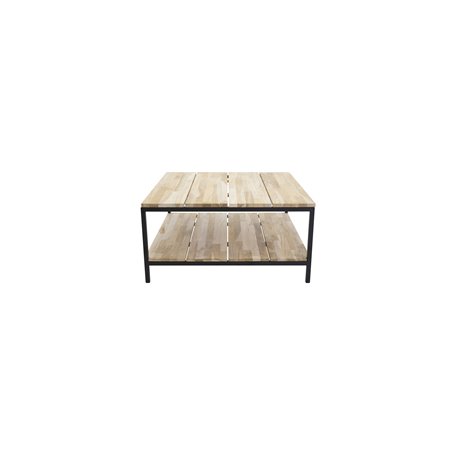 Soffbord Cirebon, 80 × 80 cm, Natur