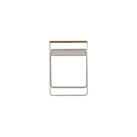 Sidobord Clarin Bord, 43 × 43 cm, Beige