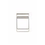 Sidobord Clarin Bord, 43 × 43 cm, Beige