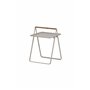 Sidobord Clarin Bord, 43 × 43 cm, Beige