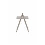 Sidobord Clarin Bord, 43 × 43 cm, Beige