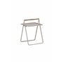 Sidobord Clarin Bord, 43 × 43 cm, Beige