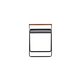 Sidobord Clarin Bord, 43 × 43 cm, Svart