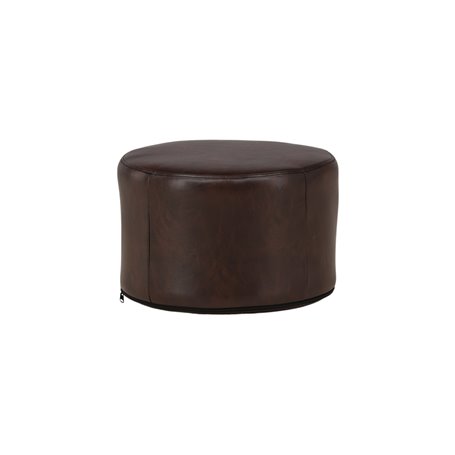 Fåtölj Eastport Puff, Brun