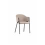 Matstol Evelina, Beige/Svart