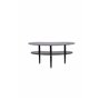 Soffbord Egg, 101 × 80 cm, Svart