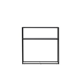 Sidobord Georgetown, 30 × 80 cm, Svart