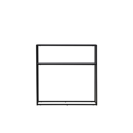 Sidobord Georgetown, 30 × 80 cm, Svart