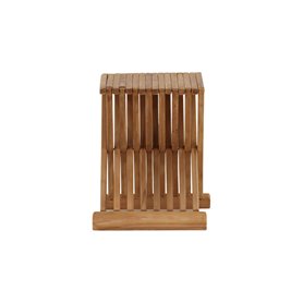 Sidobord Ghana Bord, 40 × 40 cm, Natur