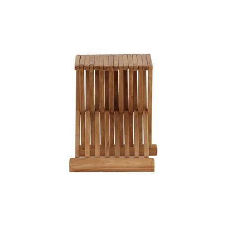 Sidobord Ghana Bord, 40 × 40 cm, Natur