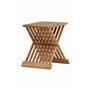 Sidobord Ghana Bord, 40 × 40 cm, Natur