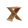 Sidobord Ghana Bord, 40 × 40 cm, Natur