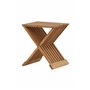 Sidobord Ghana Bord, 40 × 40 cm, Natur