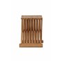 Sidobord Ghana Bord, 40 × 40 cm, Natur