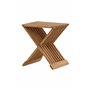 Sidobord Ghana Bord, 40 × 40 cm, Natur