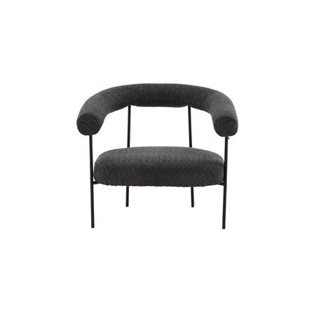 Fåtölj Hökåsen x Josefin Lustig, 88 × 81 cm, Dark Grey