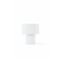 Bordslampa Globia, Vit