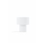 Bordslampa Globia, Vit