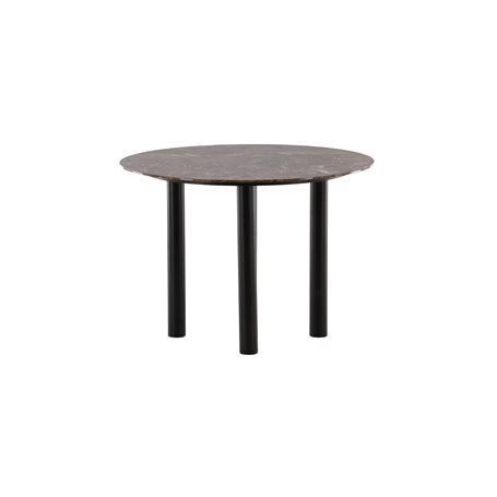 Runt matbord Havsten, Ø106 cm, Svart