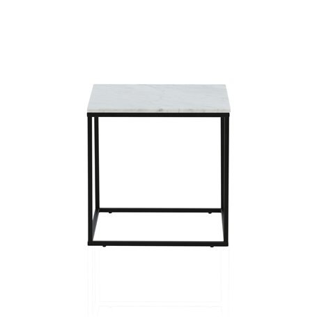 Sidobord Estelle Bord, 50 × 50 cm, Svart