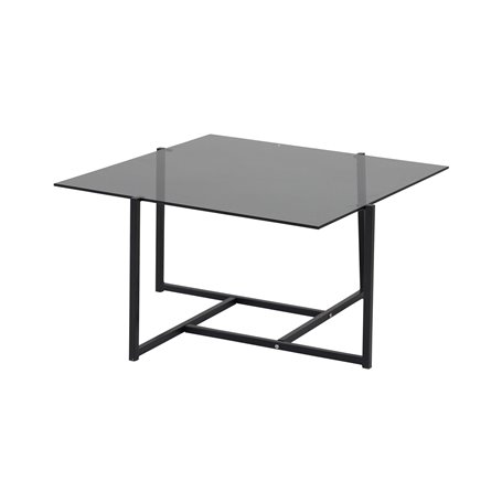 Soffbord Hybrid, 80 × 80 cm, Grå