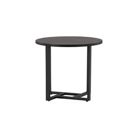Runt soffbord Lawton, Ø50 cm, Svart